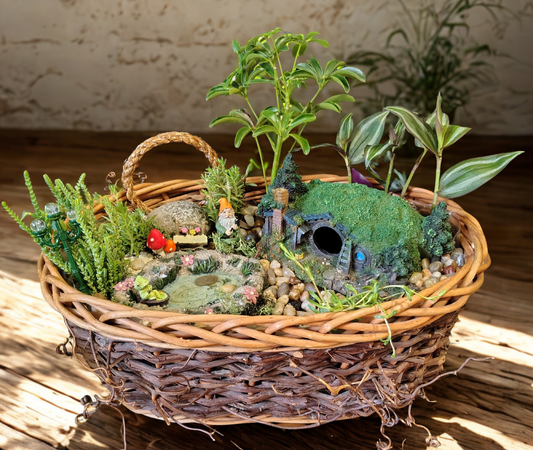 Gnomes Home Miniature Fairy Garden